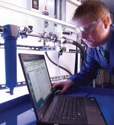 SR真空泵排氣過濾器的先進檢測線 SR真空泵排氣過濾器的先進檢測線