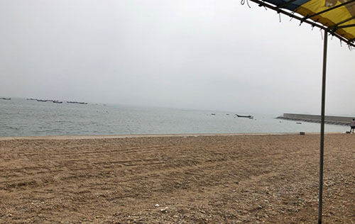 氣體凈化員工海邊游玩 氣體凈化員工海邊游玩