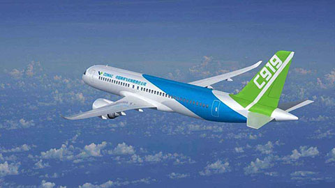 大飛機C919的呼吸空氣更干凈、新鮮、均勻