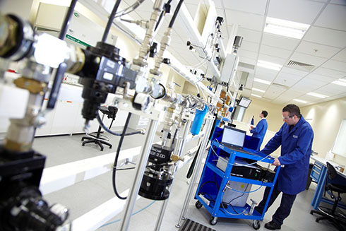 制藥廠生產車間的后處理設備