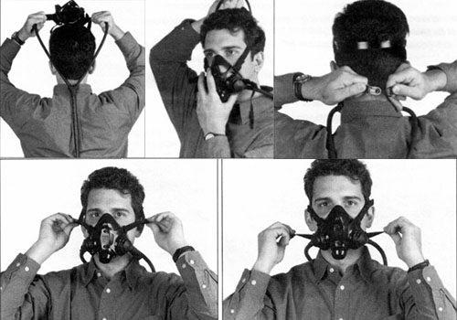 呼吸過(guò)濾器系統(tǒng)中的面罩 呼吸過(guò)濾器系統(tǒng)中的面罩