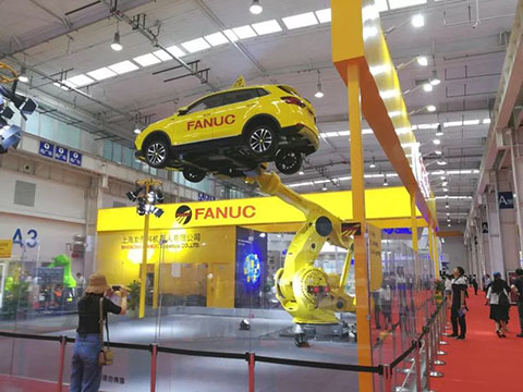 機(jī)器人大會(huì)FANUC展廳 機(jī)器人大會(huì)FANUC展廳