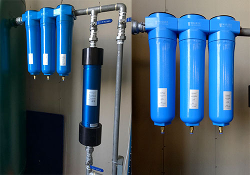 壓縮空氣過濾器和膜干燥器 壓縮空氣過濾器和膜干燥器