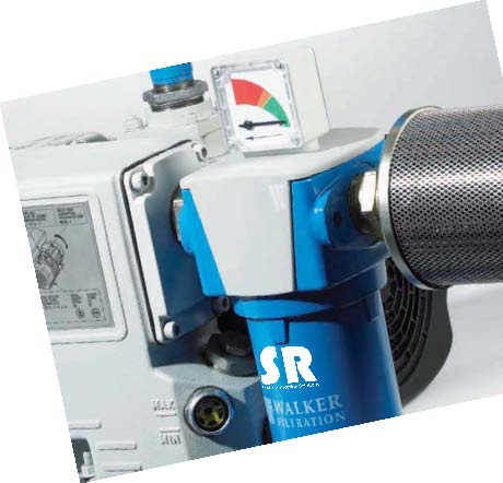 安裝在SR真空系統出口過濾器后端的Odasorb系列真空泵排氣口過濾器