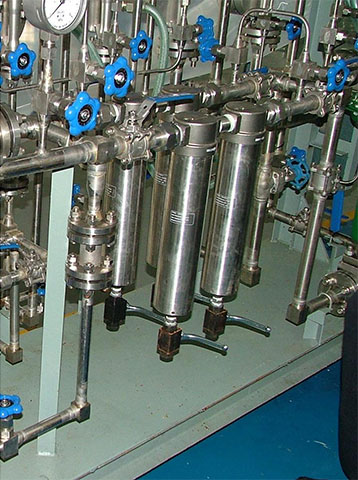 WALKER不銹鋼高壓過濾器的現場應用照片 WALKER不銹鋼高壓過濾器的現場應用照片