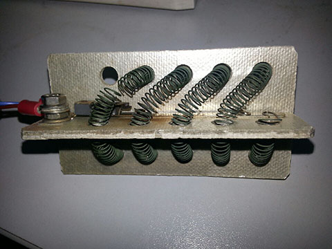 WALKER加熱器電阻絲WKN40037近照 WALKER加熱器電阻絲WKN40037近照