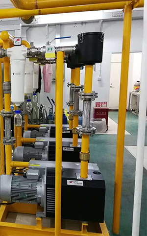 口腔醫院負壓系統的真空泵房 口腔醫院負壓系統的真空泵房