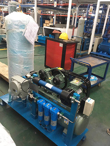 SR空壓機(jī)后處理設(shè)備集成到小系統(tǒng)中 SR空壓機(jī)后處理設(shè)備集成到小系統(tǒng)中