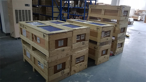 英國進口SR模塊化吸附式干燥機昨天下午到貨