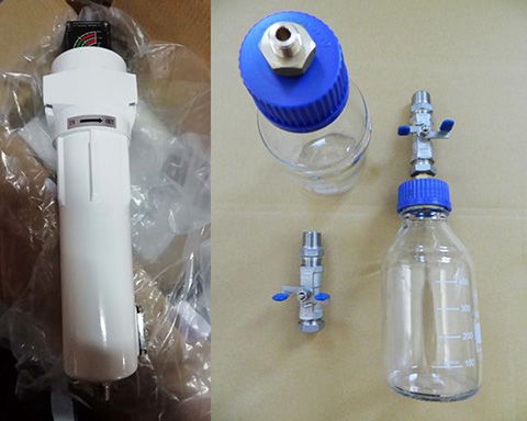 螺紋連接的SR醫用中心吸引系統除菌過濾器 螺紋連接的SR醫用中心吸引系統除菌過濾器