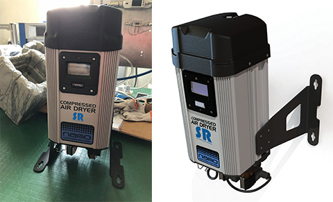 D1系列SR模塊化吸干機(jī)可以實(shí)現(xiàn)墻壁安裝和落地安裝 D1系列SR模塊化吸干機(jī)可以實(shí)現(xiàn)墻壁安裝和落地安裝