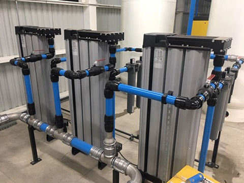 SR模塊吸附式干燥機三天并聯的應用