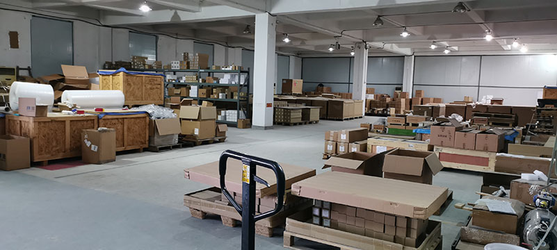 壓縮空氣及真空過濾干燥產品倉庫一角2