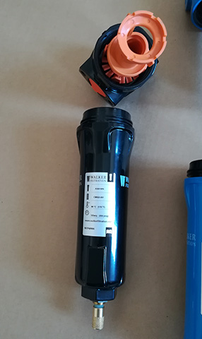 SRA氣水分離器拆開上下殼體 SRA氣水分離器拆開上下殼體