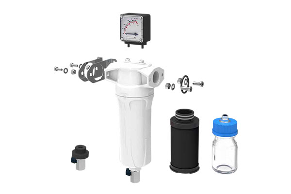 醫(yī)用真空除菌過濾器組成 醫(yī)用真空除菌過濾器組成